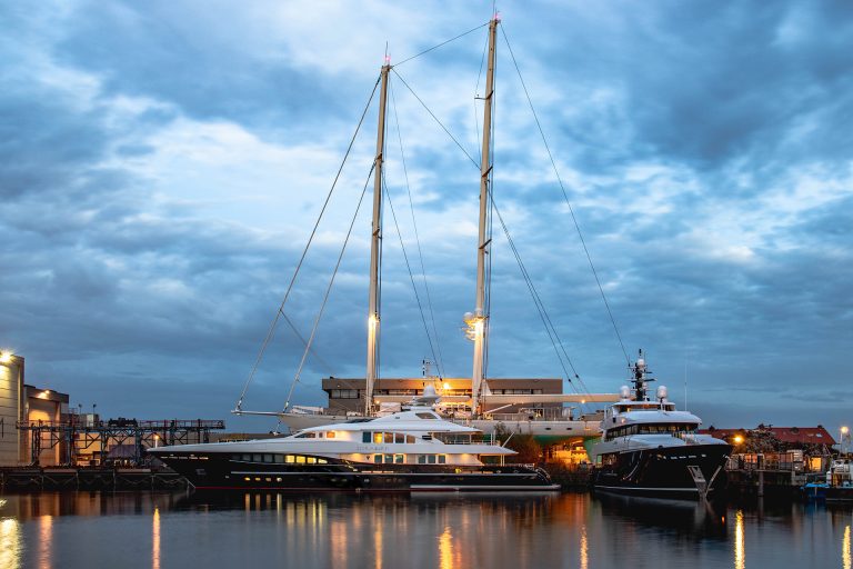 Dutch shipyard for superyacht surveys, refits and rebuilds.