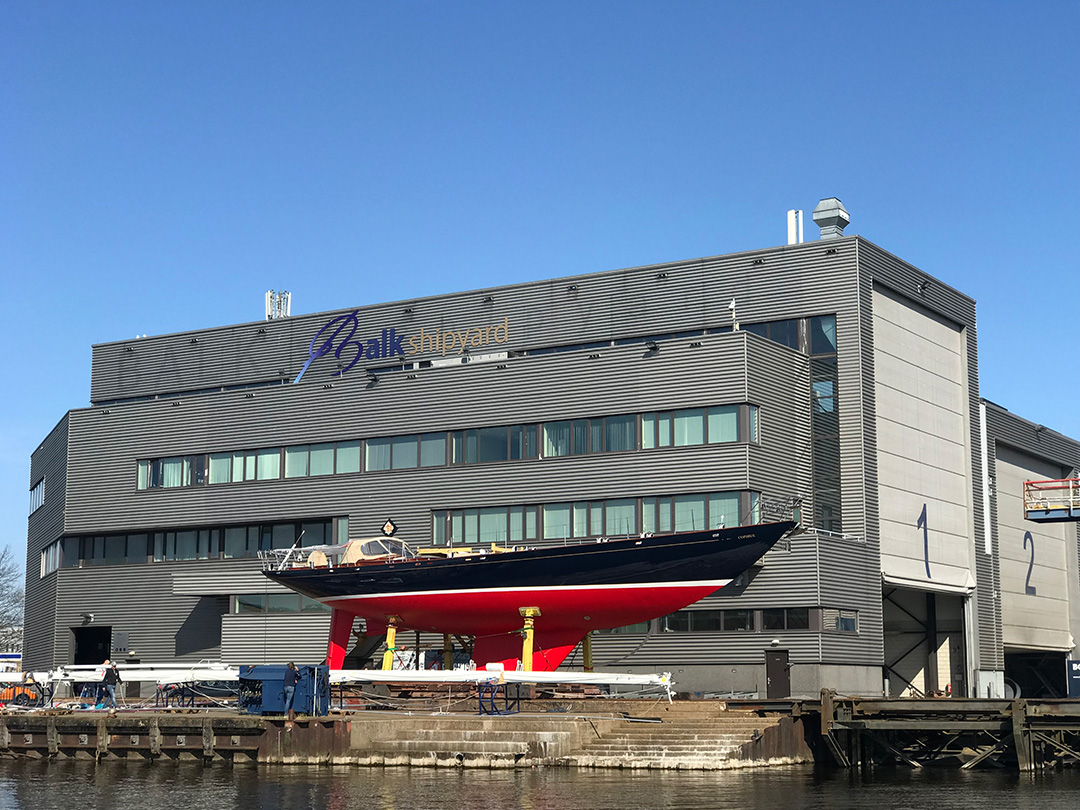 Sailing yacht Copihue visited Balk Shipyard three times for maintenance and refits.