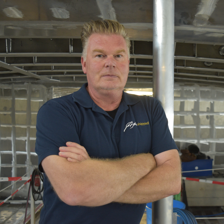 At Balk Shipyard, we believe expertise starts with people. Our colleagues Wouter van Rijn and Gerwin Bakker each bring over 25 years of experience in maritime engineering and yacht building.