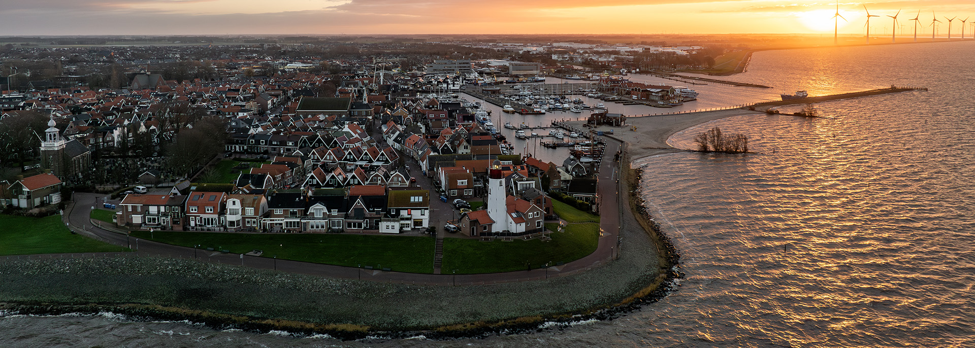 Urk is the hometown of Balk Shipyard and the place for crew and captains.